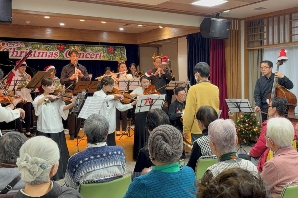  いきいき桜川敬老館 クリスマスコンサート     