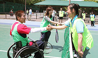 Image of Angel Tennis Cup(Wheelchair tennis tournament)