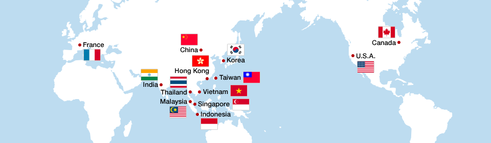 Global Network MAP