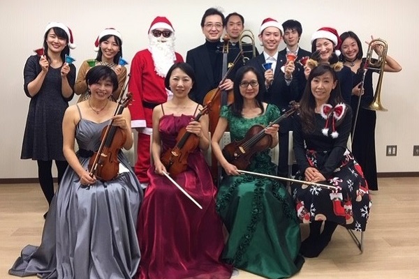   パソナグループ「夢オーケストラ」中央区いきいき桜川敬老館にて 「クリスマスコンサート」を開催